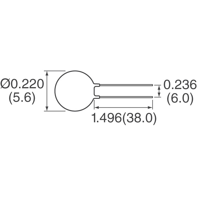 SL05 5R001 Ametherm Limitadores de corriente de entrada (ICL)